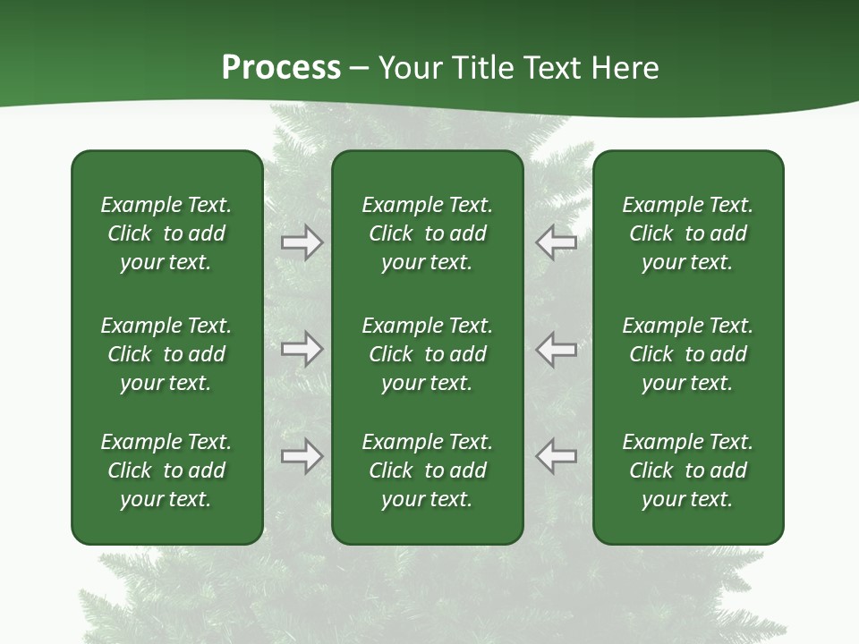 White Holiday Christmas PowerPoint Template