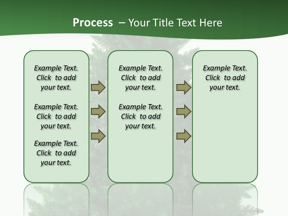 White Holiday Christmas PowerPoint Template