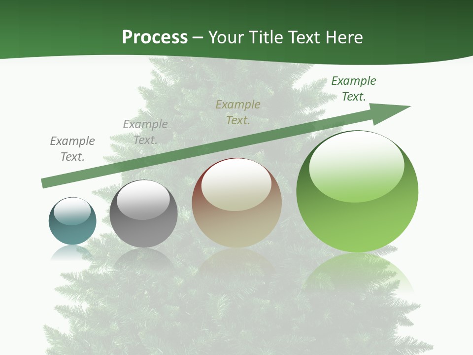 White Holiday Christmas PowerPoint Template