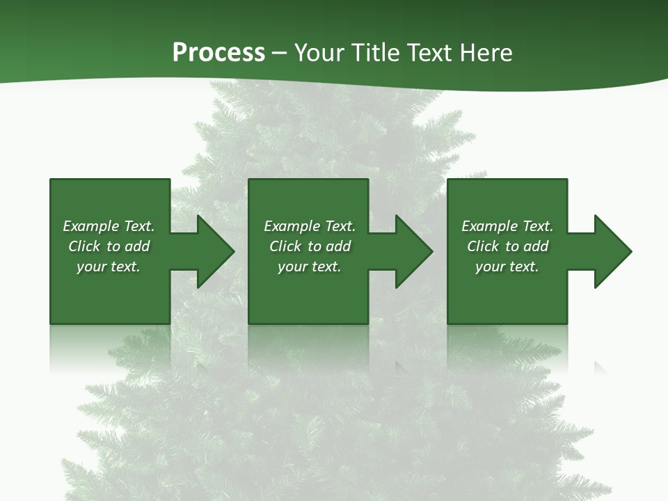 White Holiday Christmas PowerPoint Template