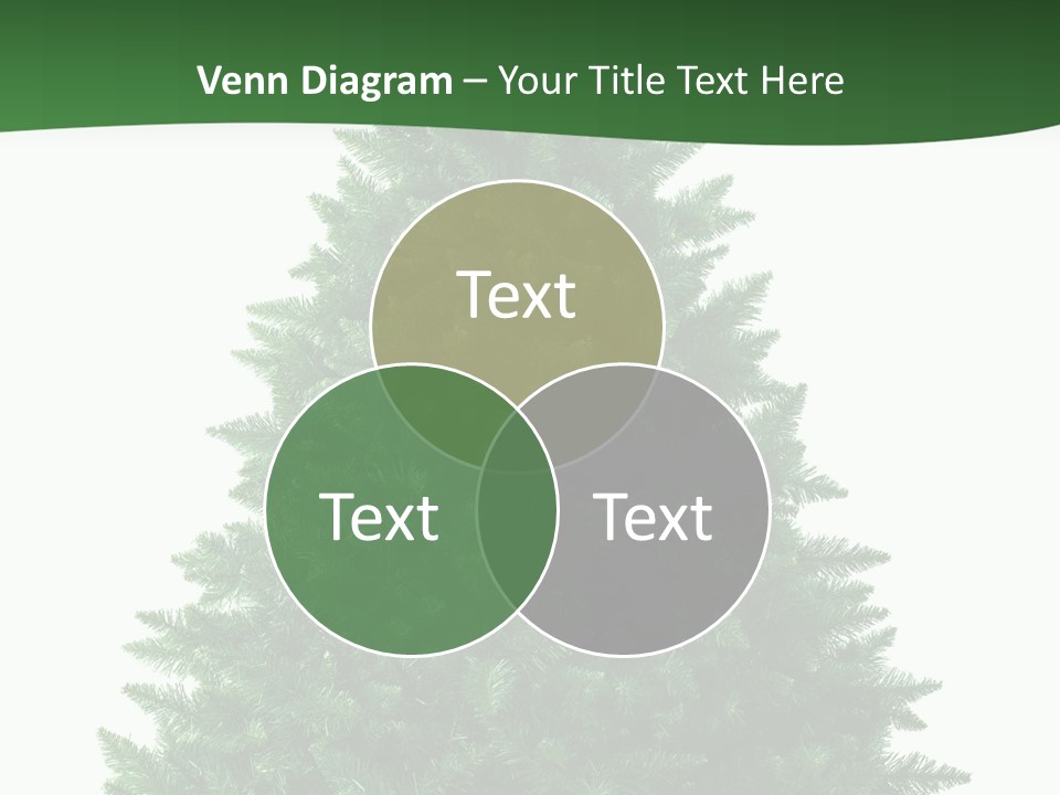 White Holiday Christmas PowerPoint Template