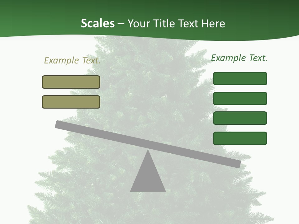 White Holiday Christmas PowerPoint Template