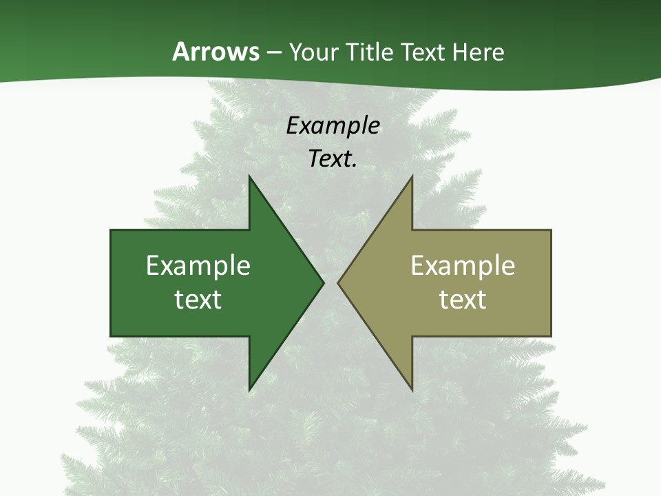 White Holiday Christmas PowerPoint Template