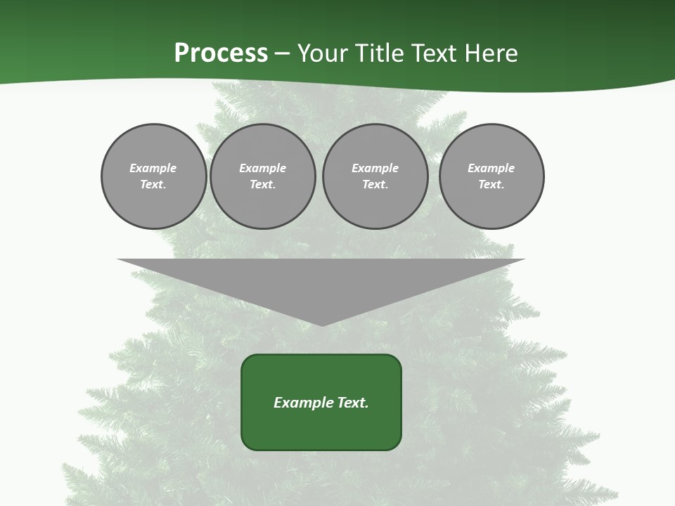 White Holiday Christmas PowerPoint Template