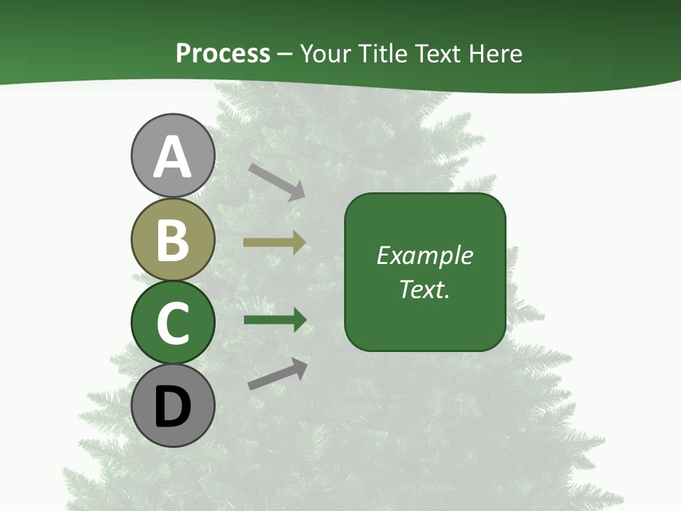 White Holiday Christmas PowerPoint Template