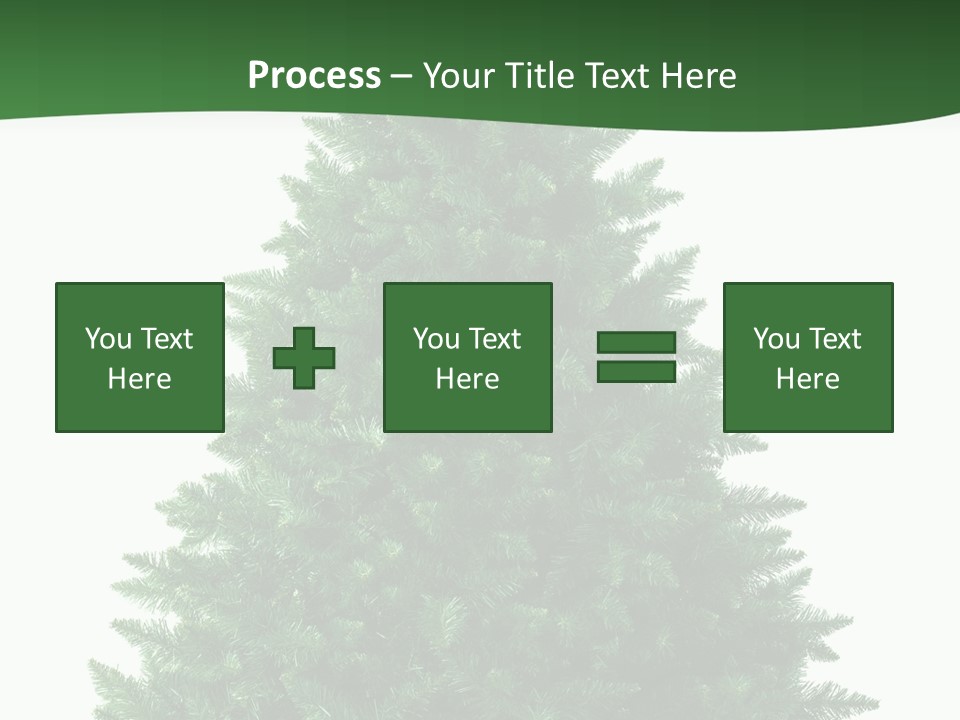 White Holiday Christmas PowerPoint Template