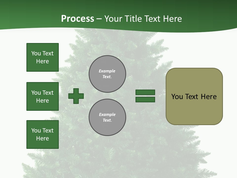 White Holiday Christmas PowerPoint Template