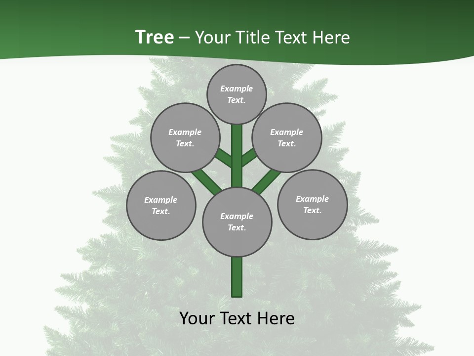 White Holiday Christmas PowerPoint Template