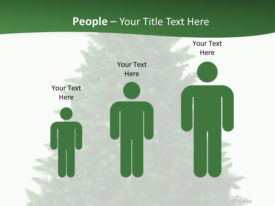 White Holiday Christmas PowerPoint Template