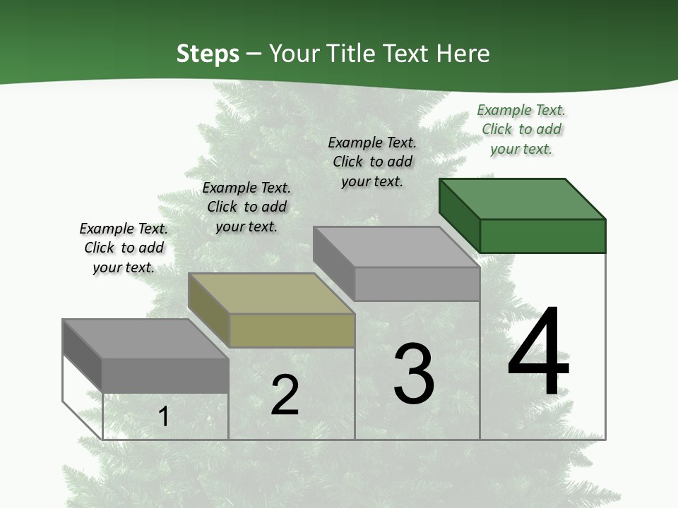 White Holiday Christmas PowerPoint Template