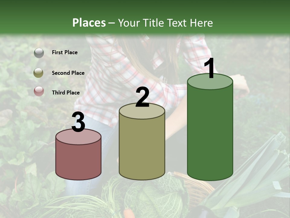 Woman  Smiling PowerPoint Template