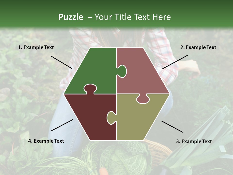 Woman  Smiling PowerPoint Template