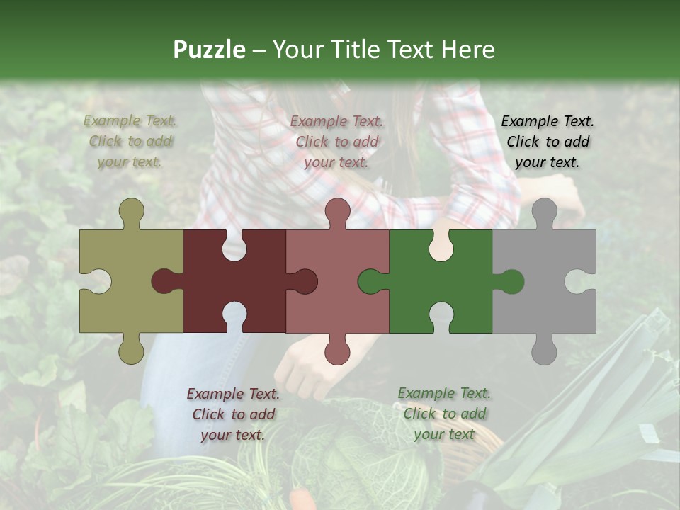 Woman  Smiling PowerPoint Template