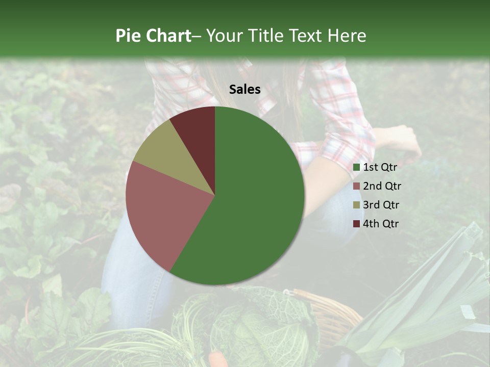 Woman  Smiling PowerPoint Template