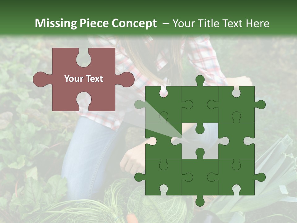 Woman  Smiling PowerPoint Template