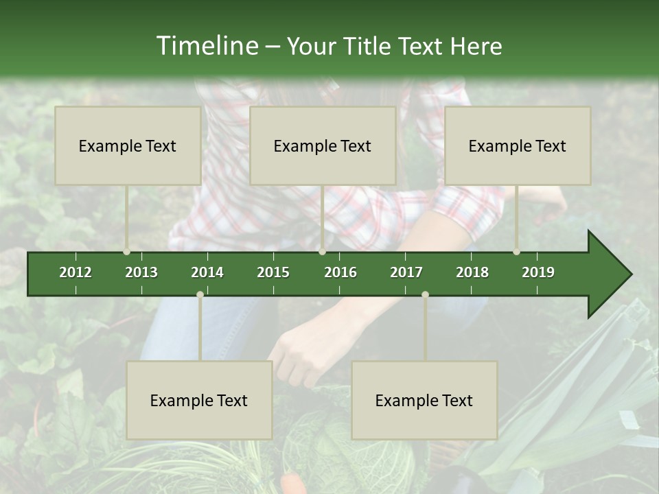 Woman  Smiling PowerPoint Template