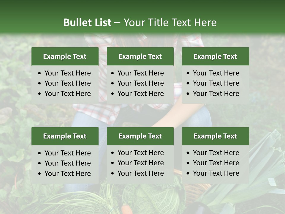 Woman  Smiling PowerPoint Template