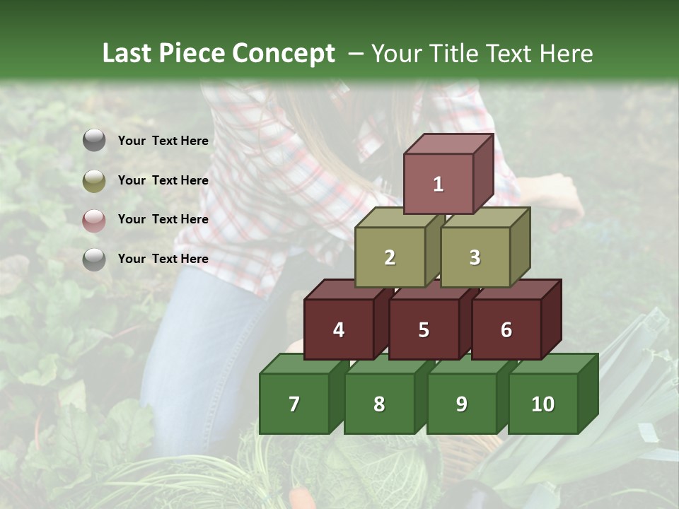 Woman  Smiling PowerPoint Template