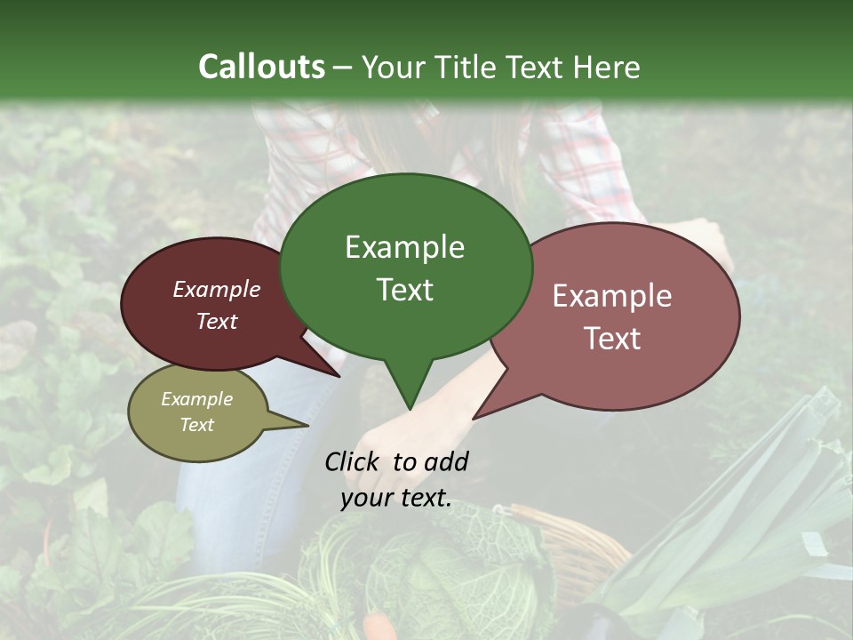 Woman  Smiling PowerPoint Template