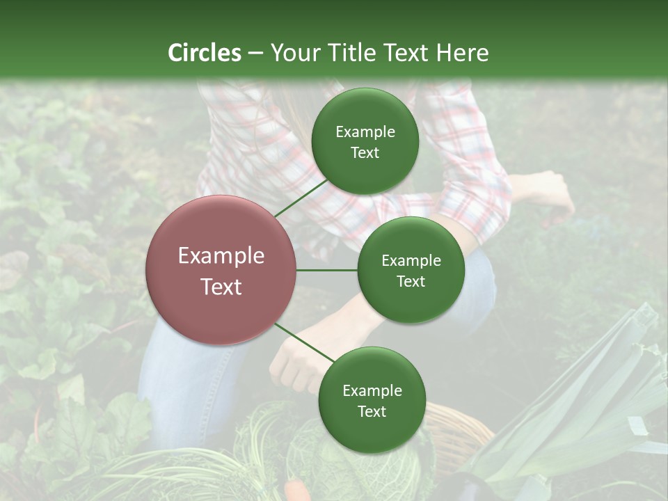 Woman  Smiling PowerPoint Template