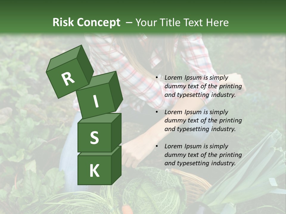 Woman  Smiling PowerPoint Template