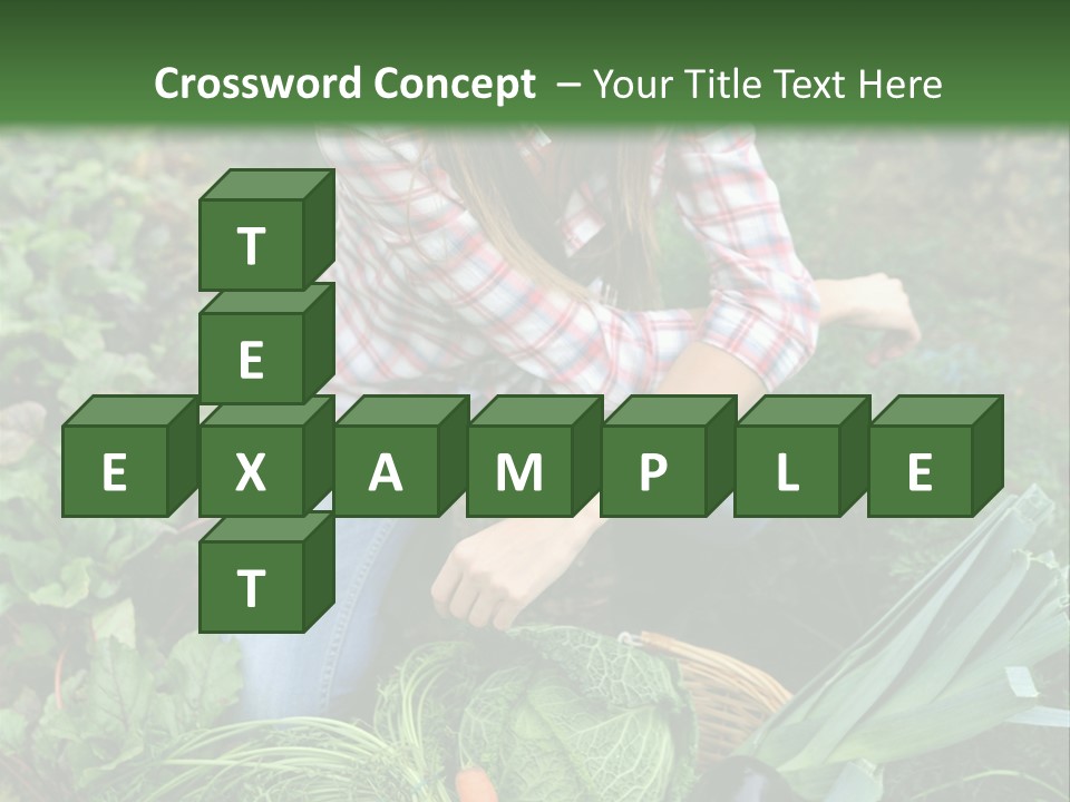 Woman  Smiling PowerPoint Template