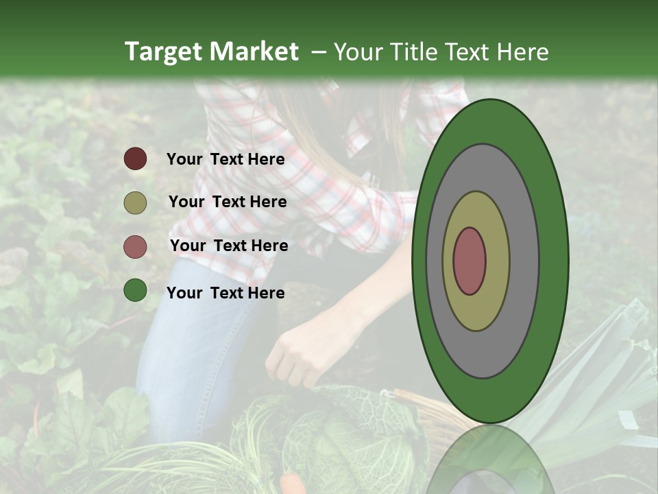 Woman  Smiling PowerPoint Template