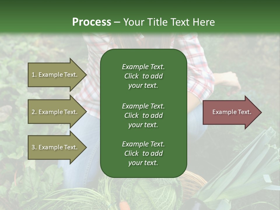 Woman  Smiling PowerPoint Template