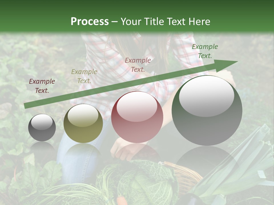 Woman  Smiling PowerPoint Template