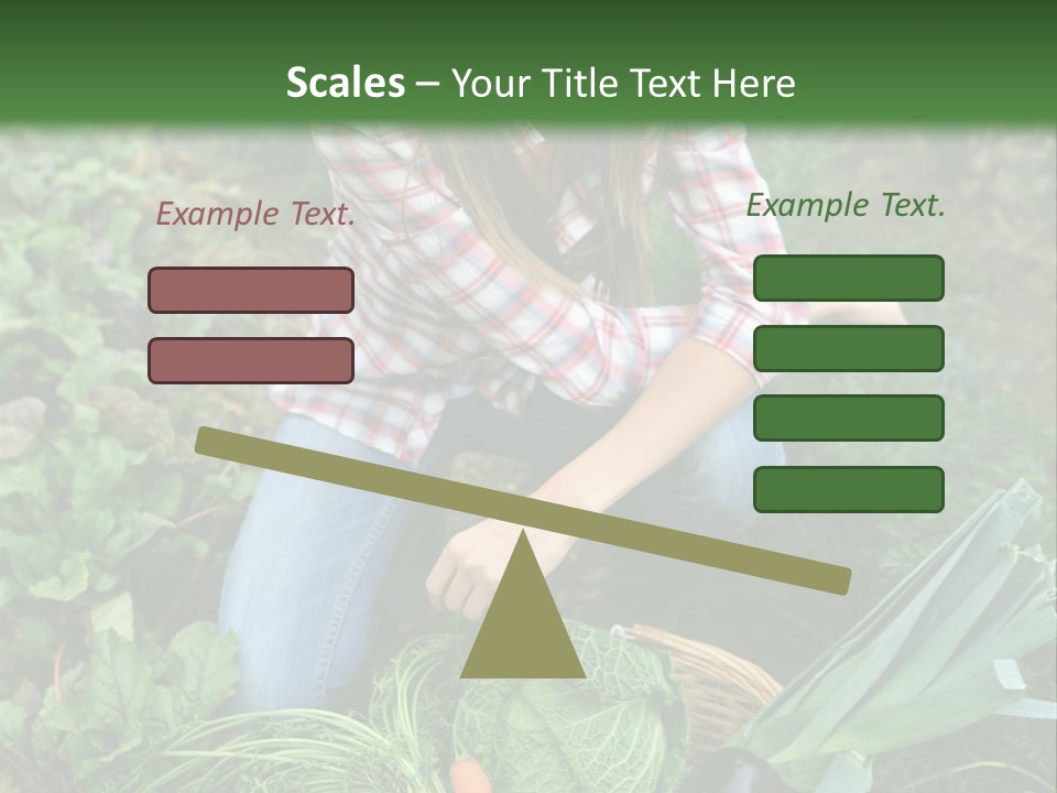 Woman  Smiling PowerPoint Template