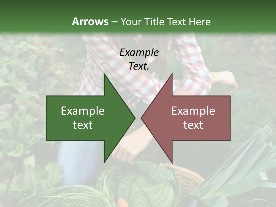 Woman  Smiling PowerPoint Template