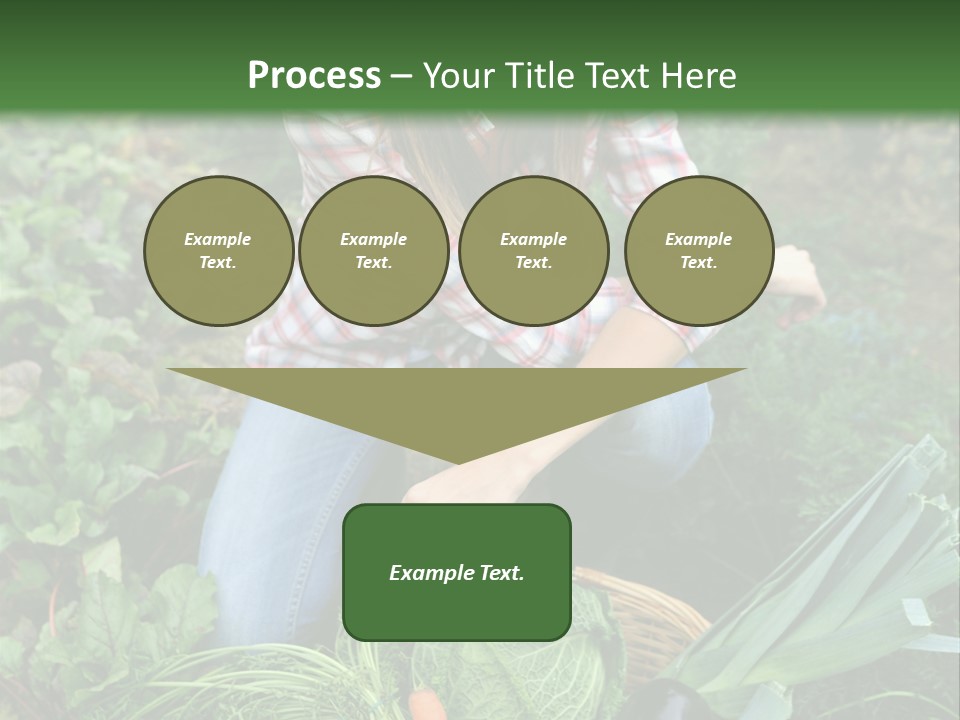 Woman  Smiling PowerPoint Template