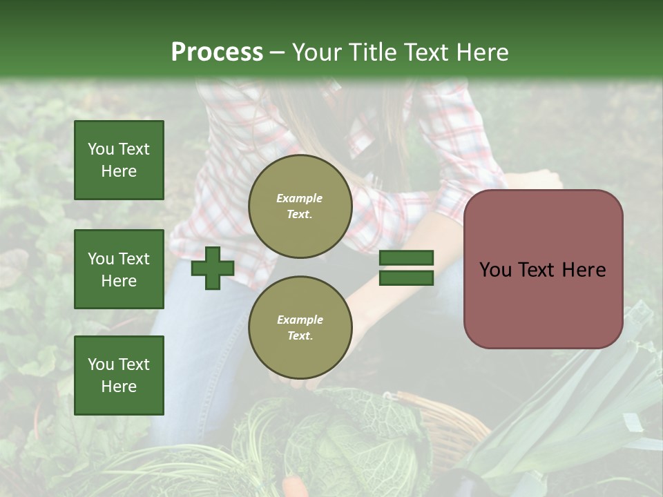 Woman  Smiling PowerPoint Template