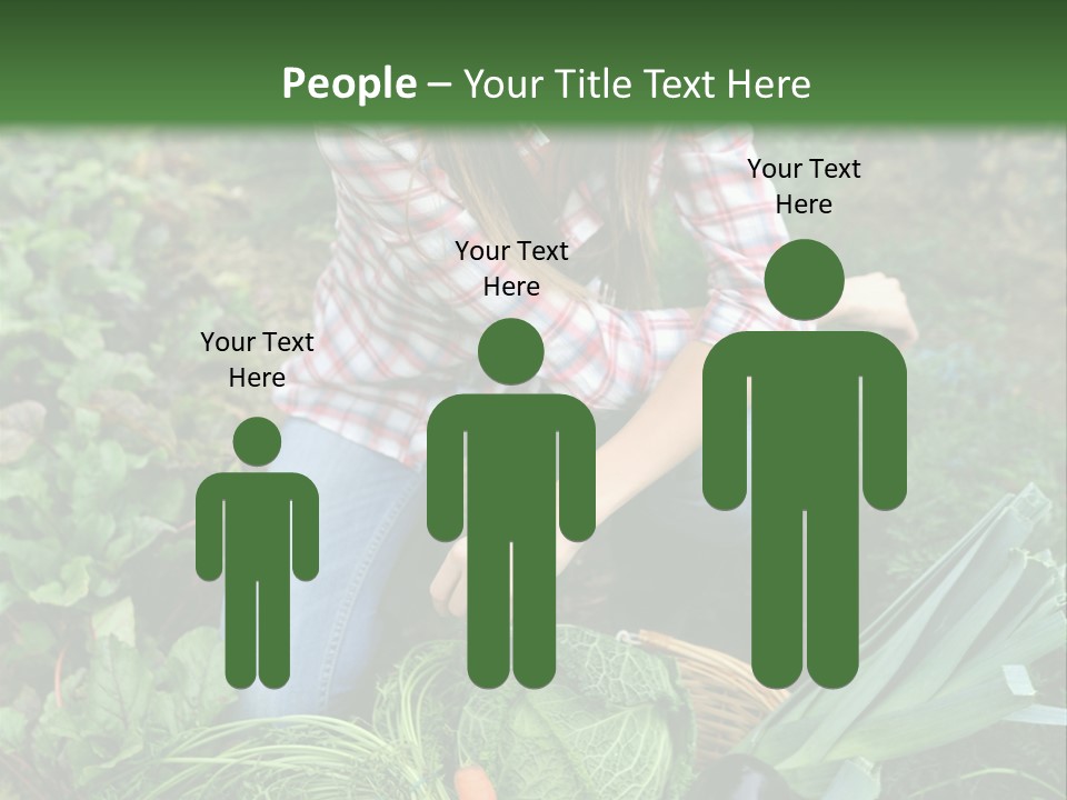 Woman  Smiling PowerPoint Template