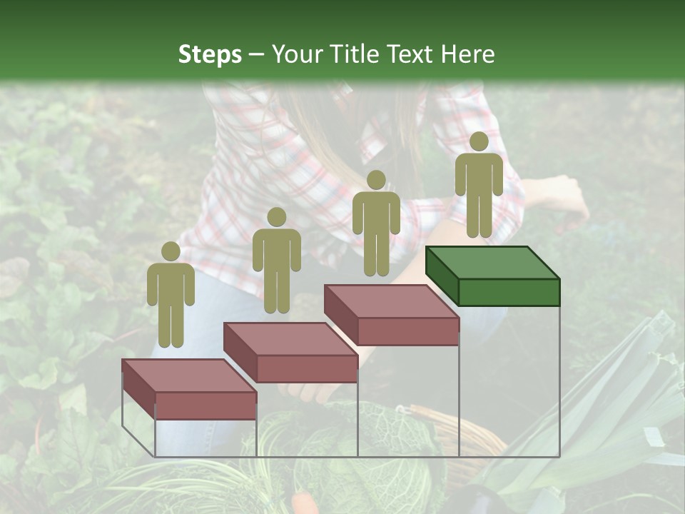 Woman  Smiling PowerPoint Template