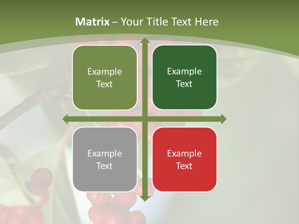 Green Nobody Outdoor PowerPoint Template