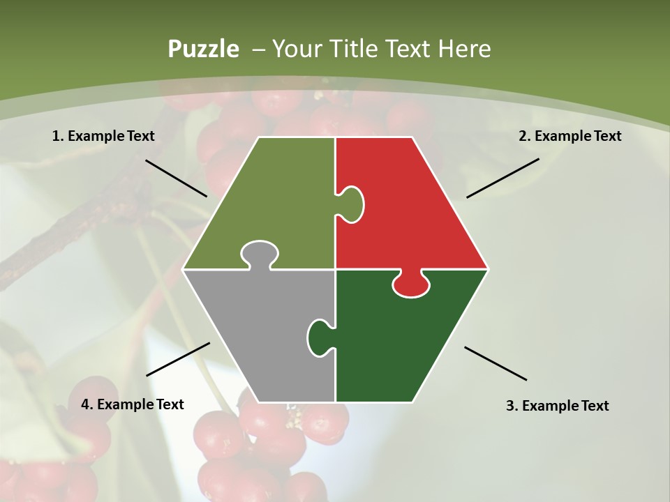 Green Nobody Outdoor PowerPoint Template