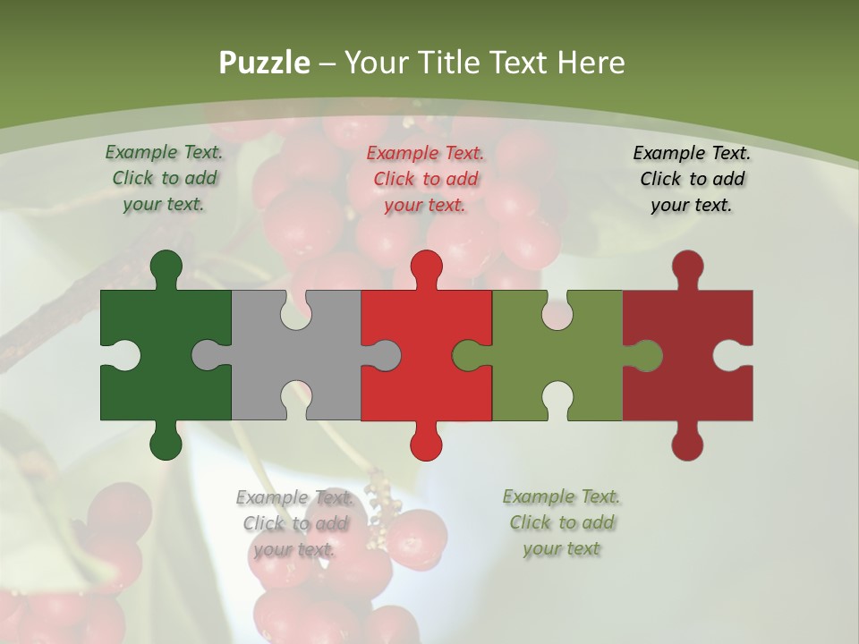 Green Nobody Outdoor PowerPoint Template