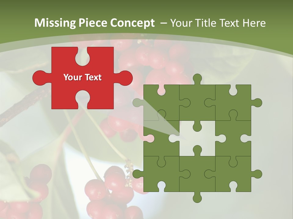 Green Nobody Outdoor PowerPoint Template