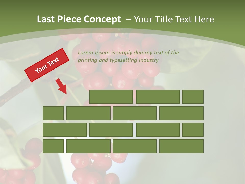 Green Nobody Outdoor PowerPoint Template