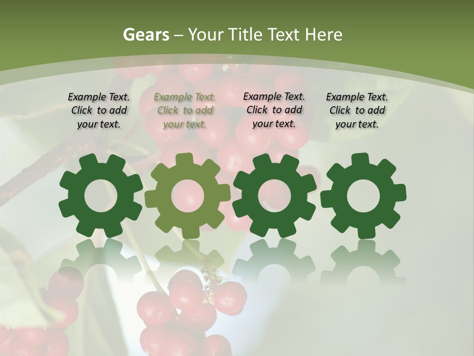 Green Nobody Outdoor PowerPoint Template