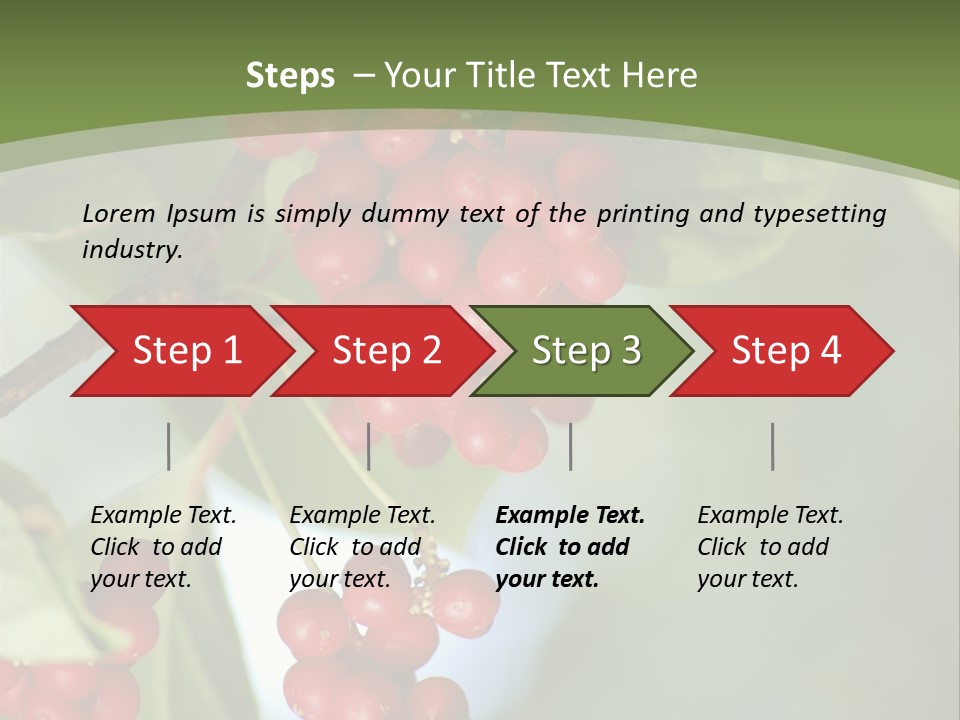 Green Nobody Outdoor PowerPoint Template