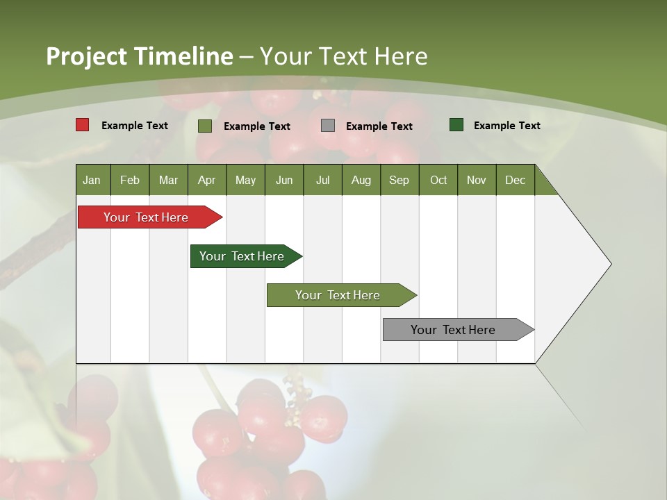 Green Nobody Outdoor PowerPoint Template