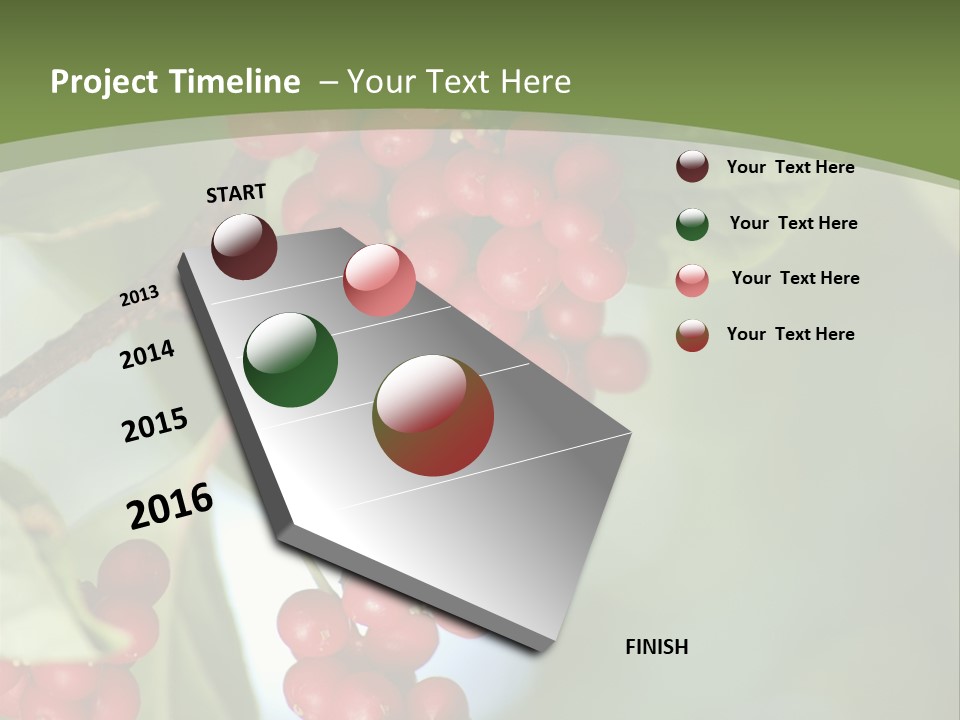 Green Nobody Outdoor PowerPoint Template