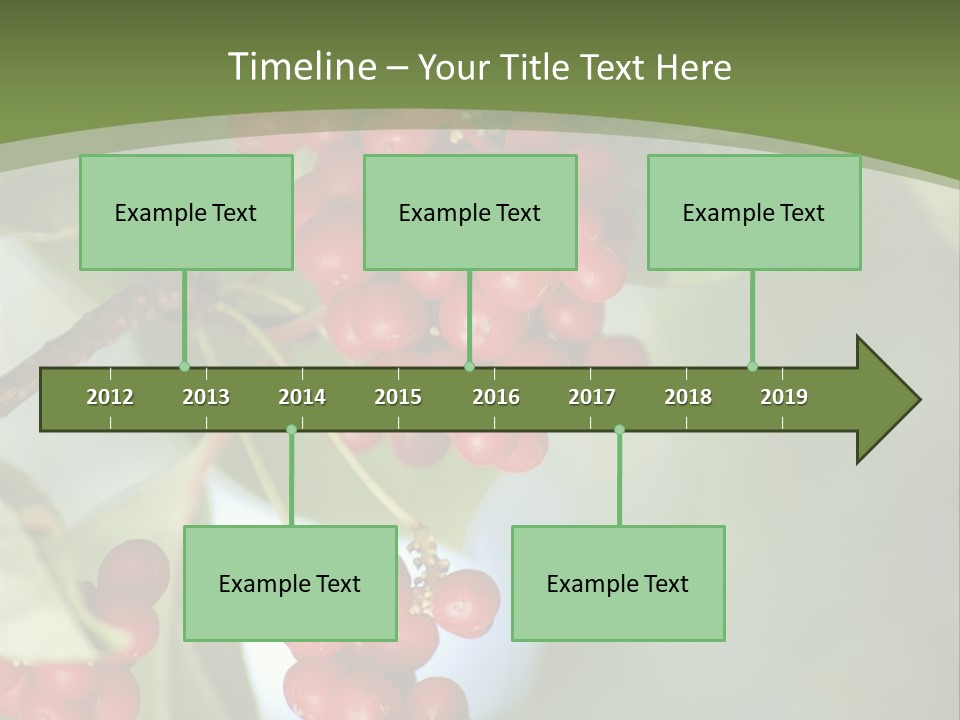 Green Nobody Outdoor PowerPoint Template