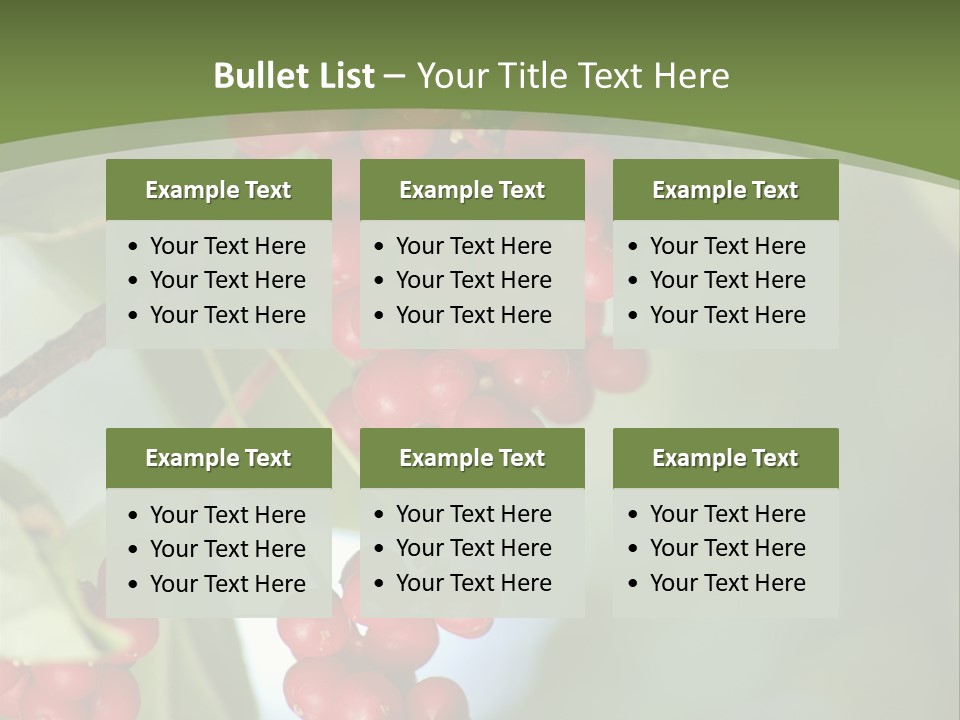 Green Nobody Outdoor PowerPoint Template