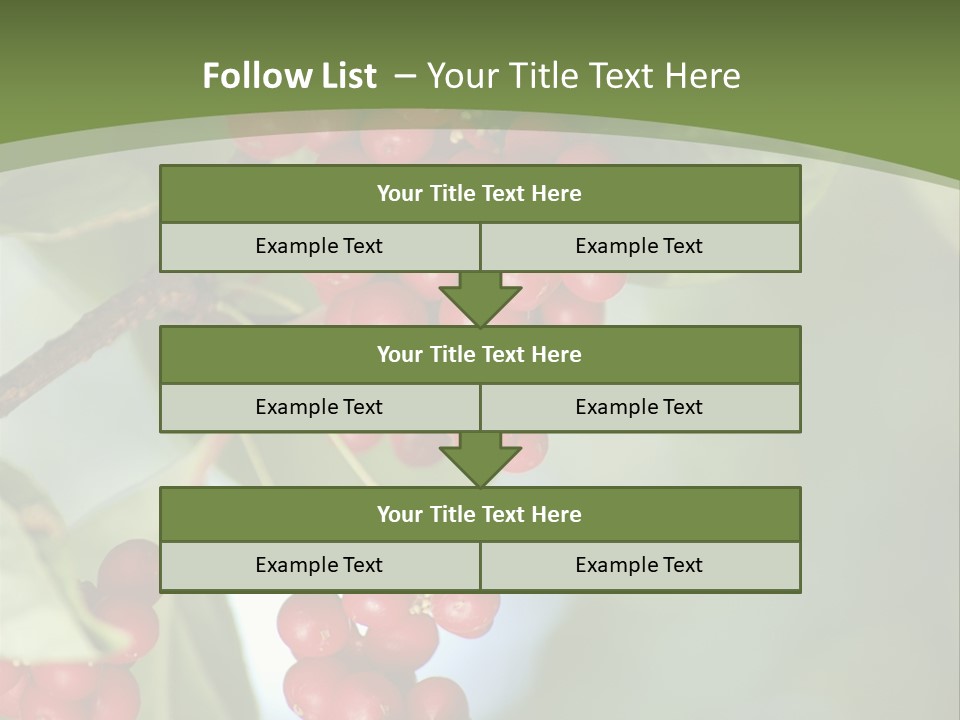 Green Nobody Outdoor PowerPoint Template