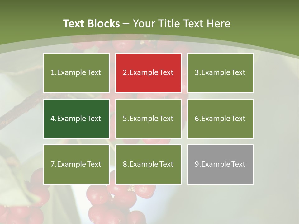 Green Nobody Outdoor PowerPoint Template