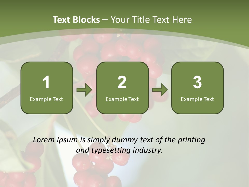 Green Nobody Outdoor PowerPoint Template