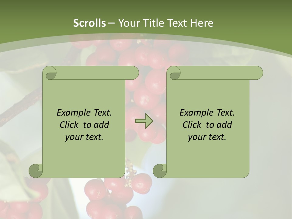 Green Nobody Outdoor PowerPoint Template